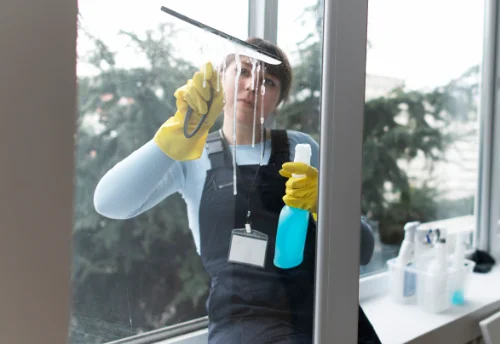 Nettoyage de vitres intérieures et extérieures à Dolomieu